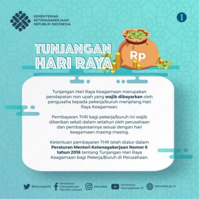 Tunjangan Hari Raya 2018 - 20180528